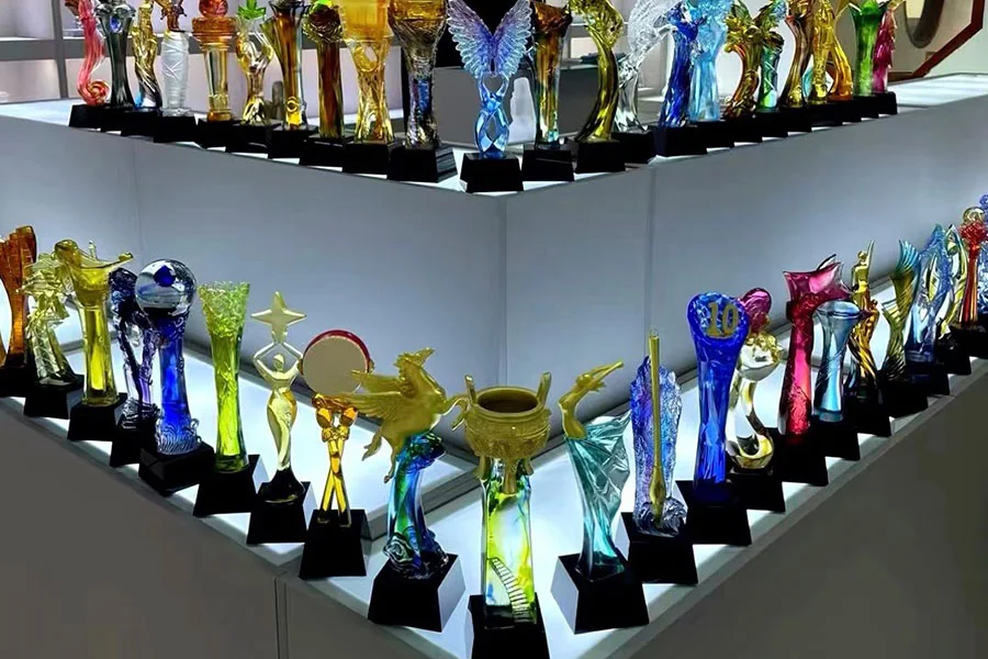 Glaze trophy