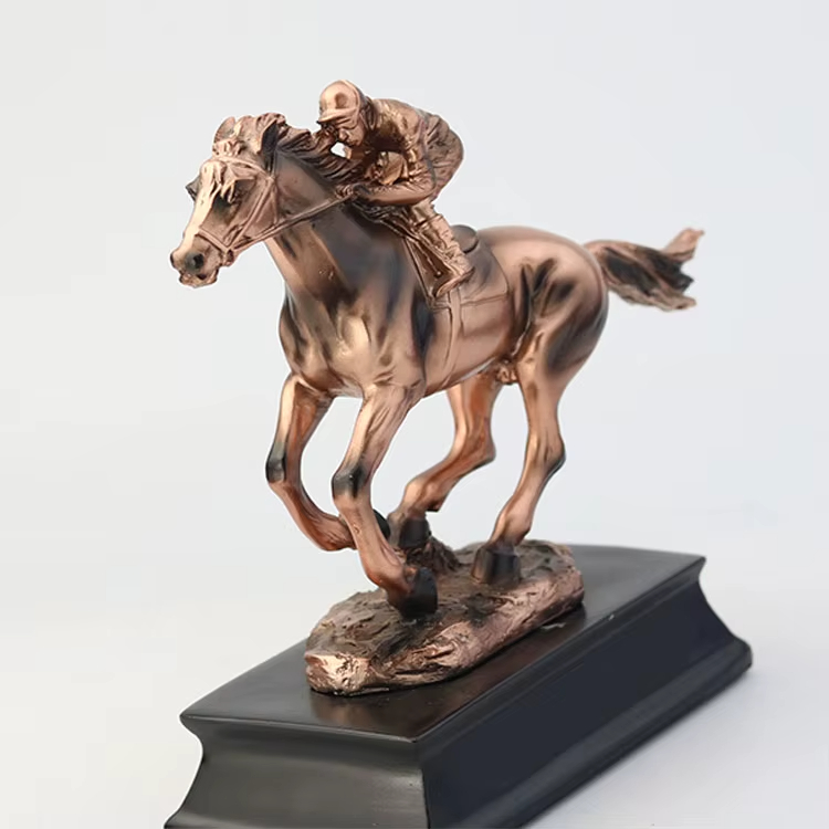 Horse Racing Resin Trophy-02