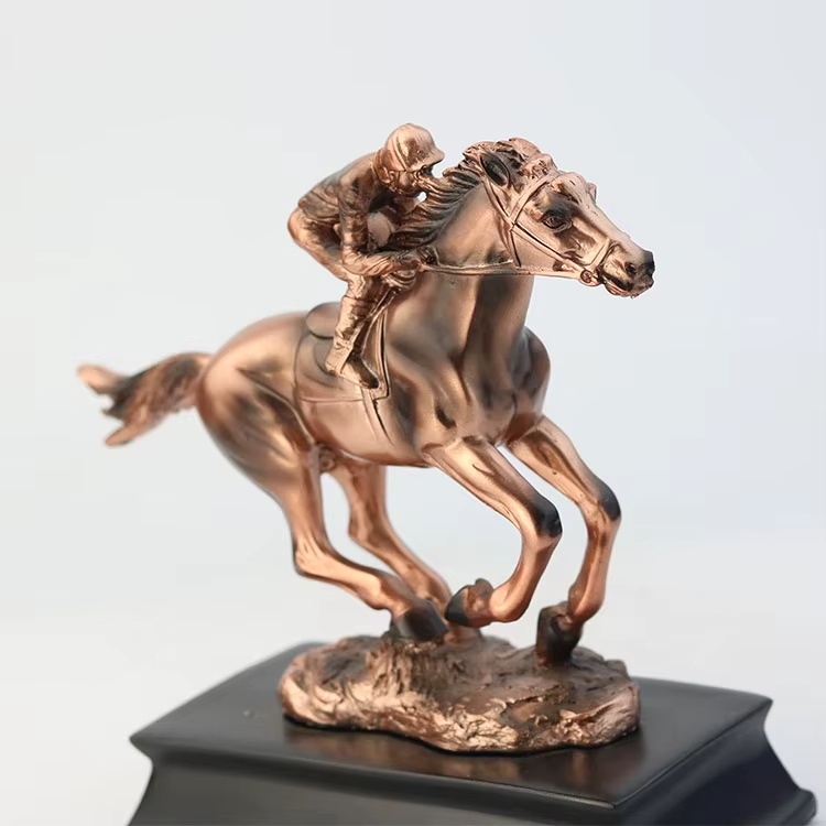 Horse Racing Resin Trophy-03