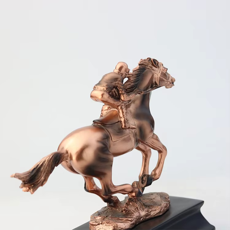 Horse Racing Resin Trophy-04