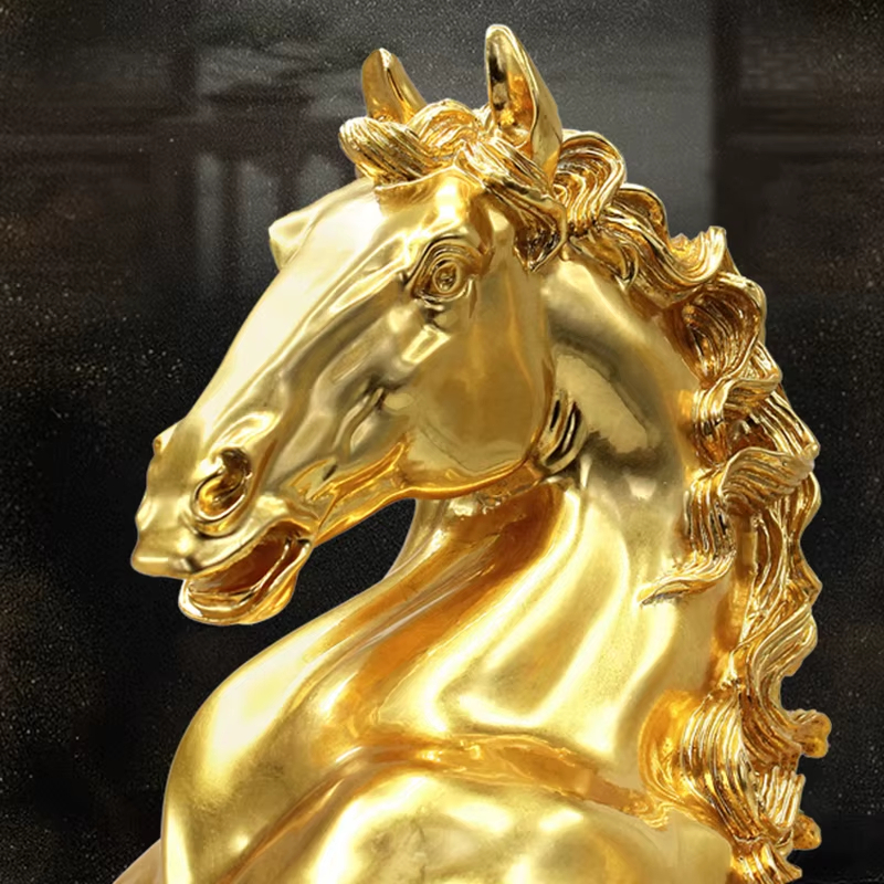 Large Metal Horse Trophy2