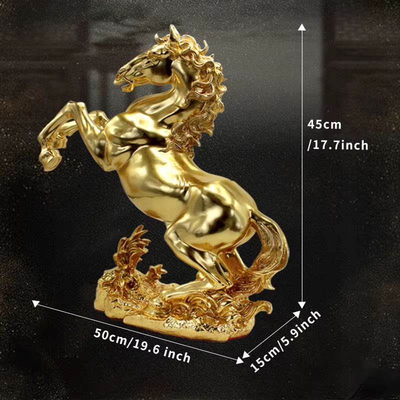 Large Metal Horse Trophy4