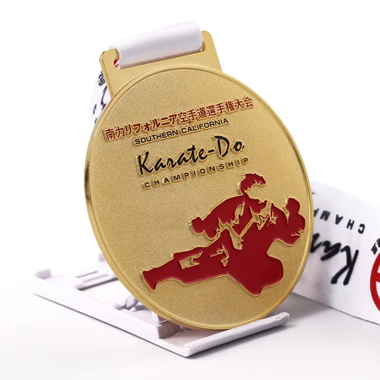 Metal Karate Medal-04