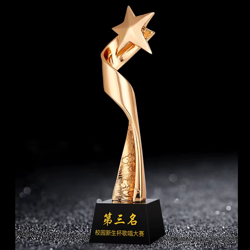 Singing competition trophy3