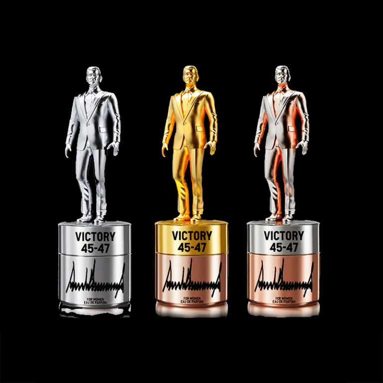 Trump 45-47 victory trophy
