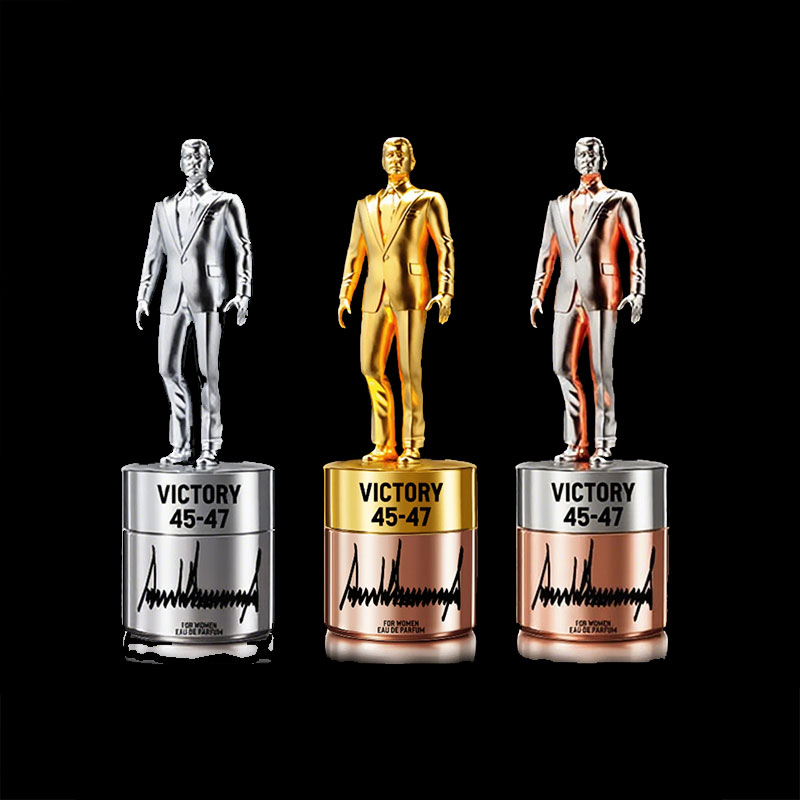 Trump 45-47 victory trophy