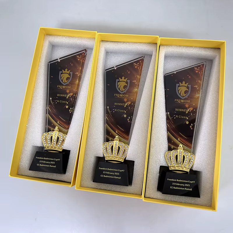 Winner crystal trophy-07