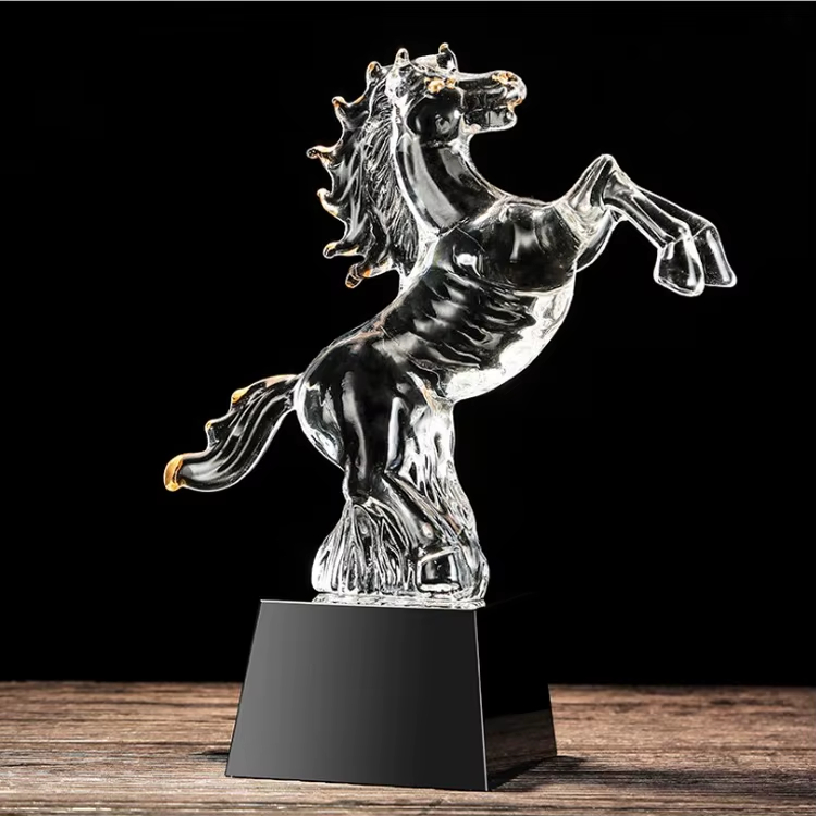 k9 crystal horse award trophy2