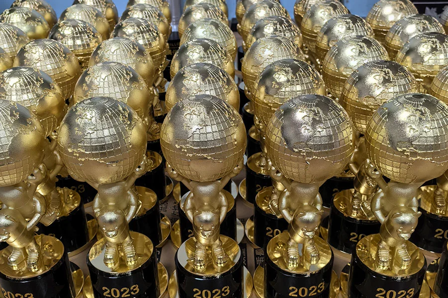 metal trophy