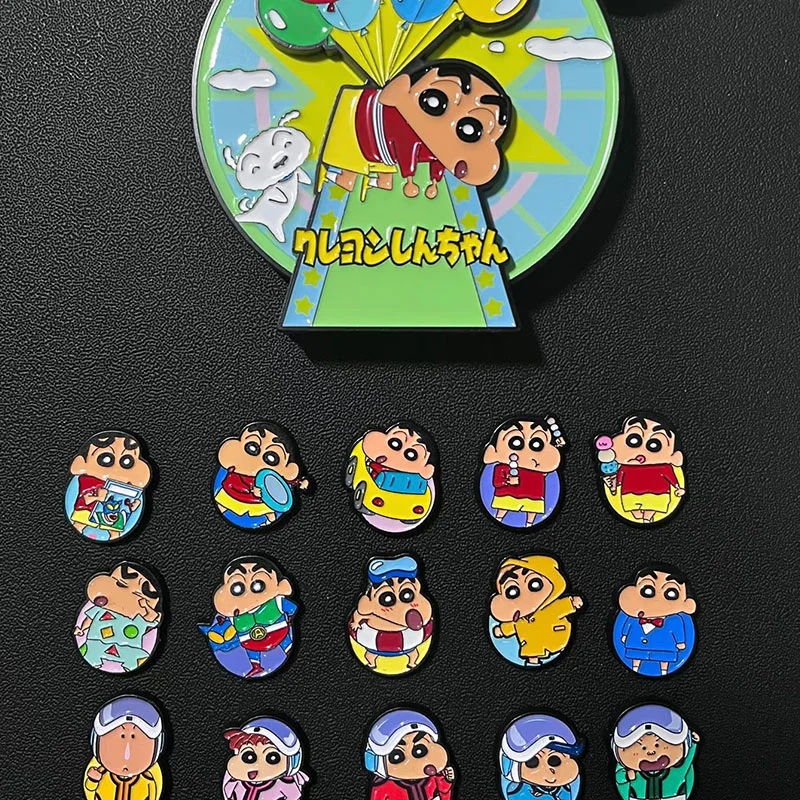 Crayon Shin-chan Medal Fridge Magnet1
