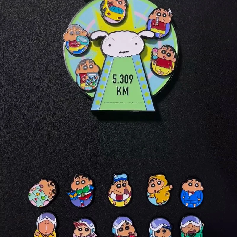 Crayon Shin-chan Medal Fridge Magnet2