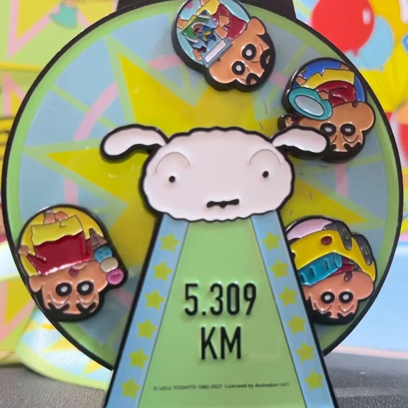 Crayon Shin-chan Medal Fridge Magnet6