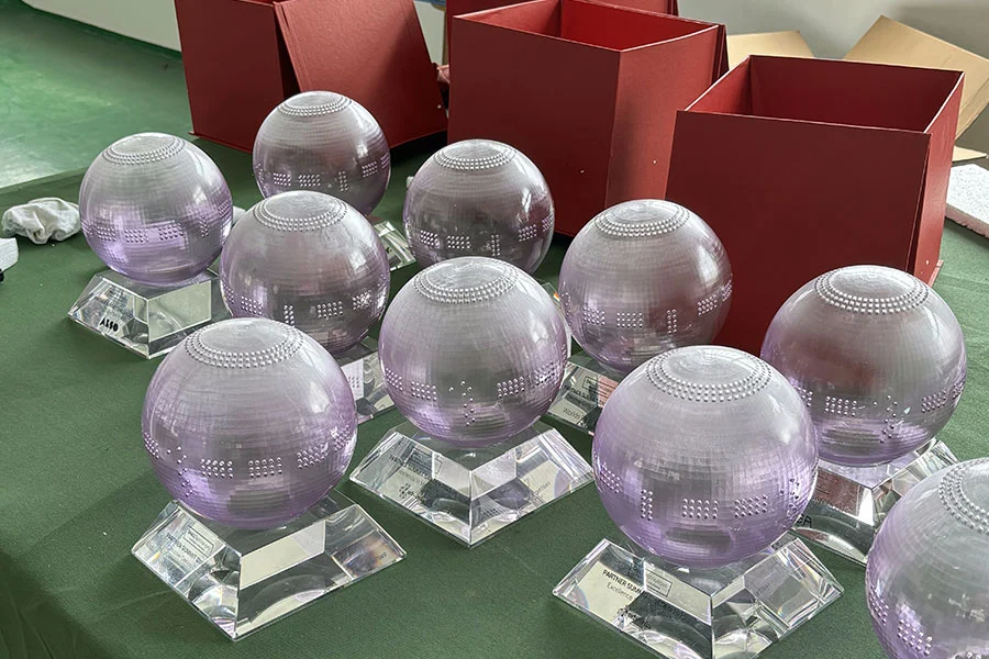 3D printed resin trophy1