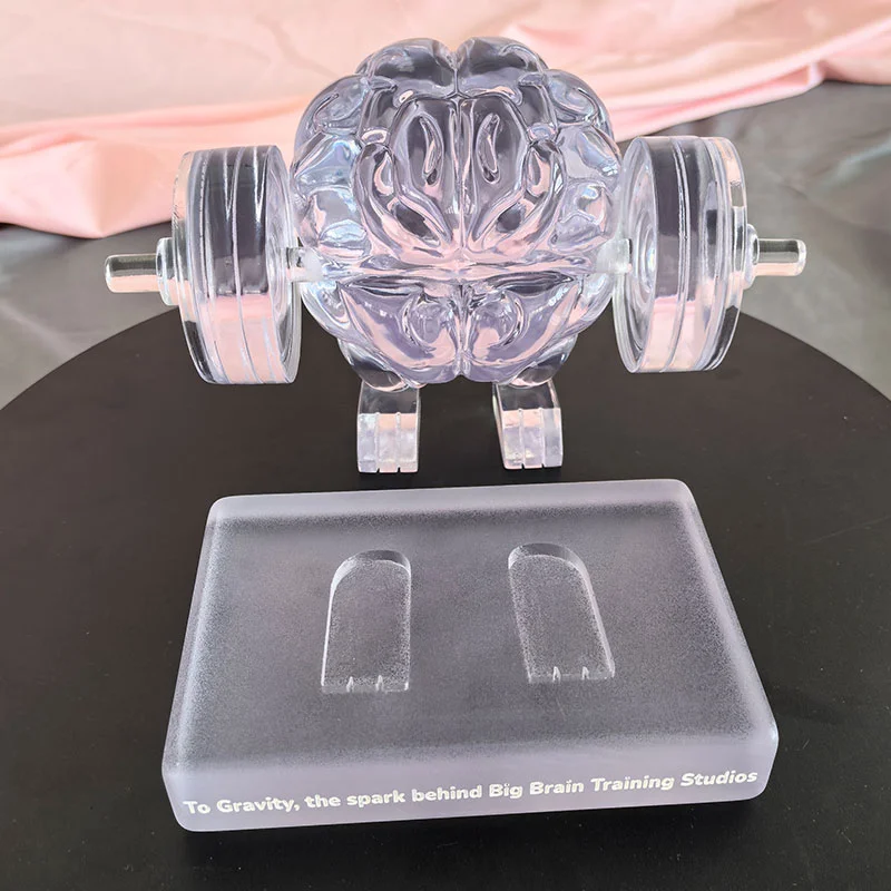 3D printed resin trophy3