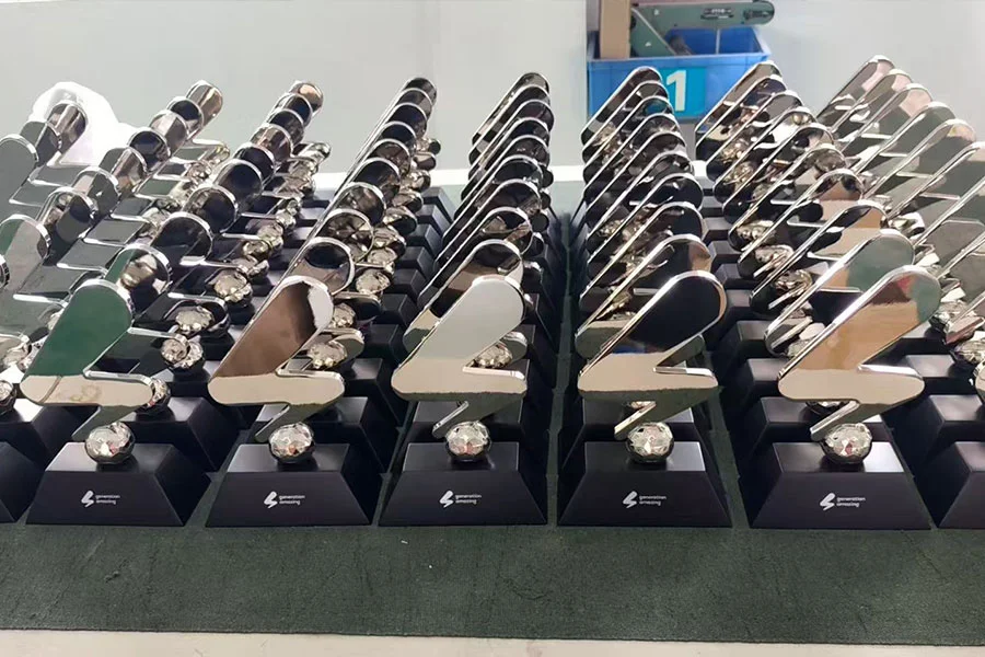 Aluminum Alloy Football Trophy