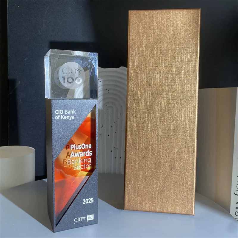 CIO Bank Award Trophy3