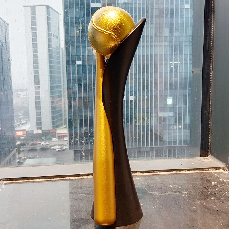 Creative Baseball Metal Trophy2