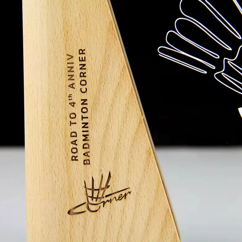 Crystal Wood Trophy Plaques6