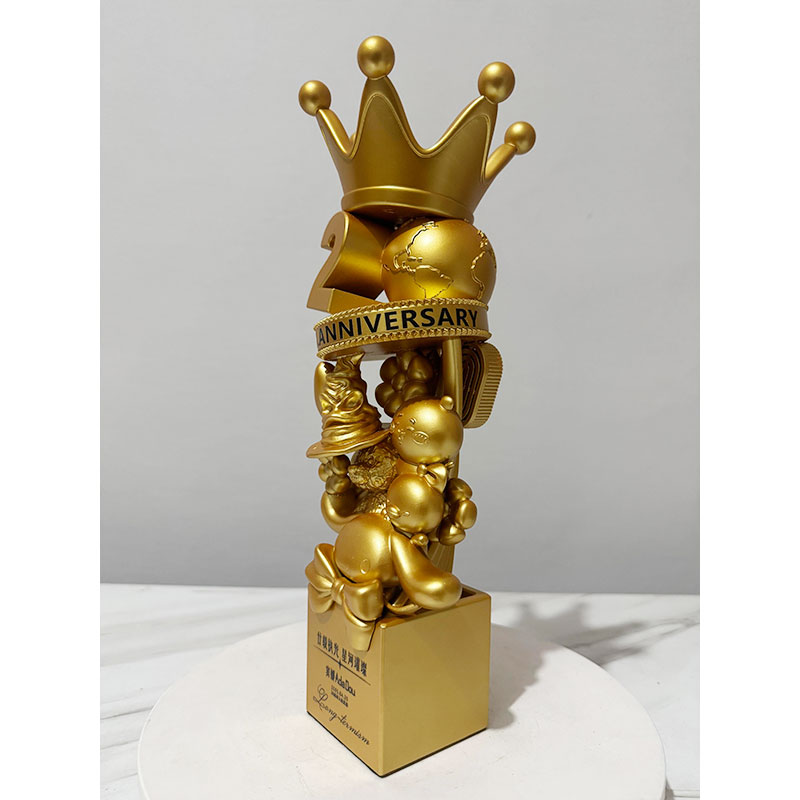 Custom shaped metal trophies2