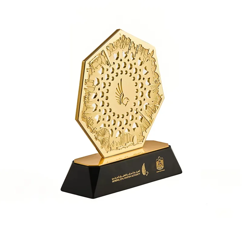Electroplated 24k gold trophy1