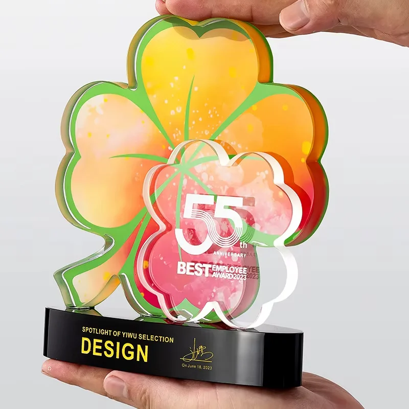 Growth Star Crystal Trophy3