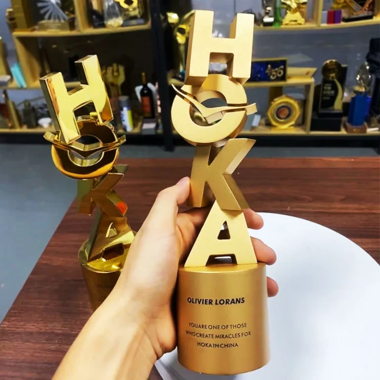 High-quality metal trophy