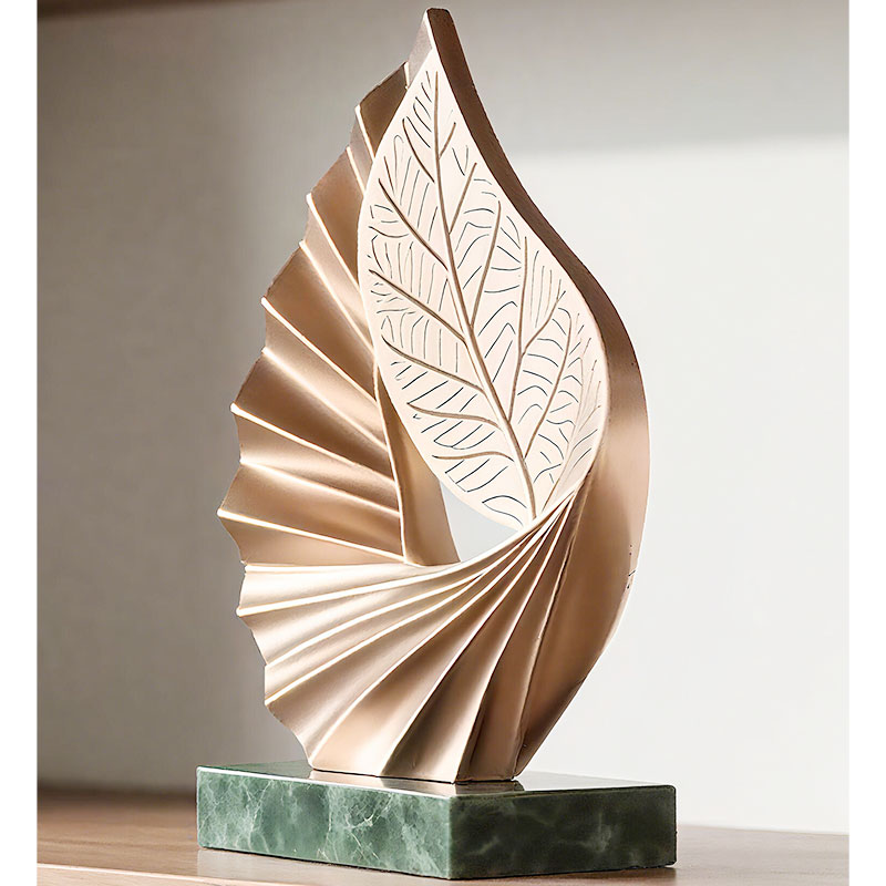 Metal trophy with marble base2