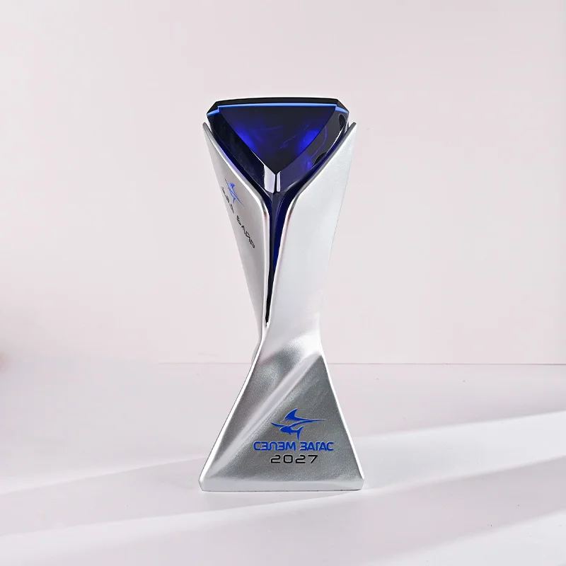 New crystal metal trophy3