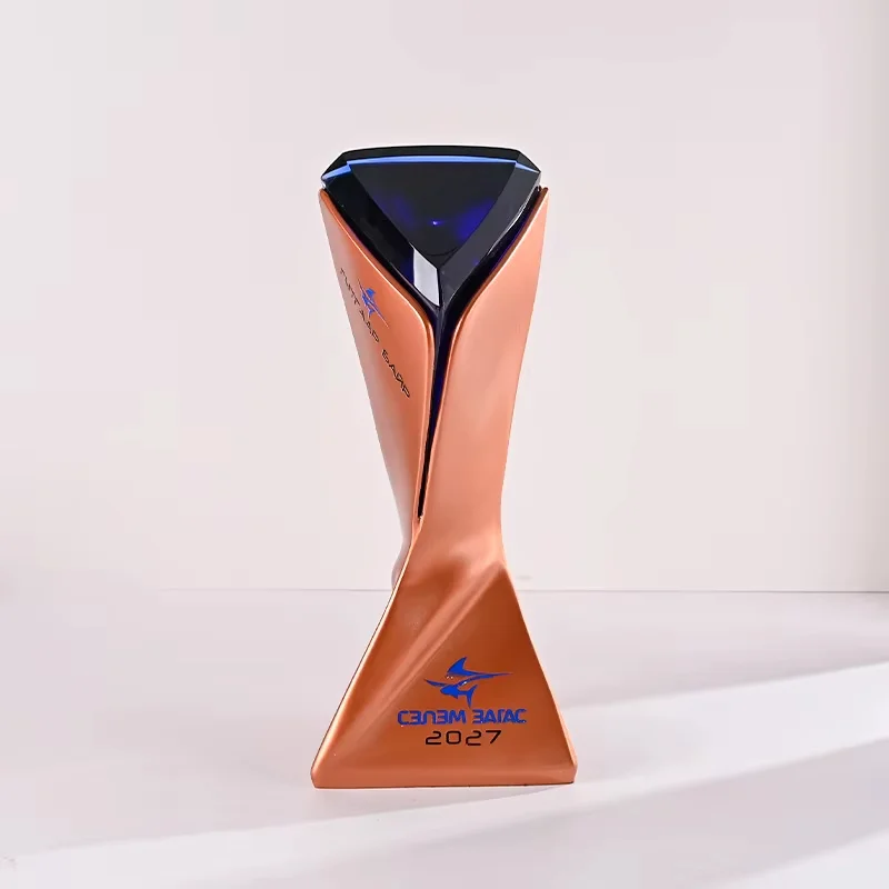 New crystal metal trophy4