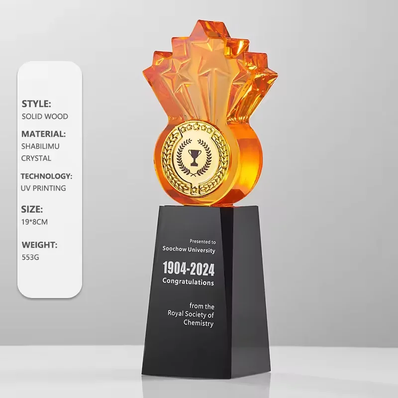 Simple small size trophy award4