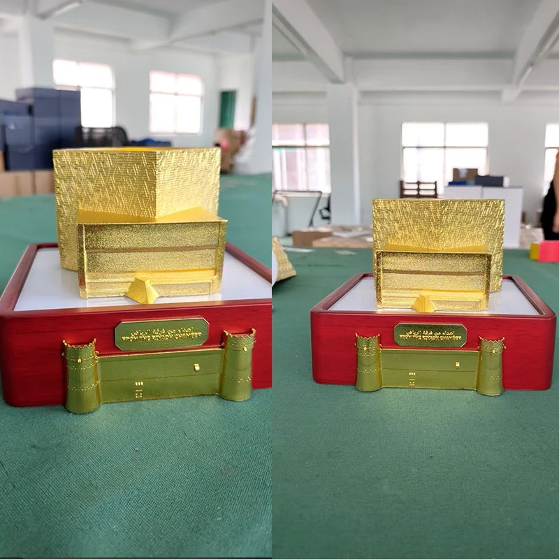 3D printed metal trophy1