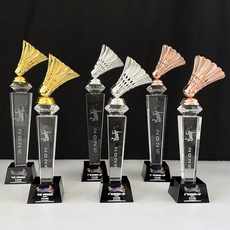 Ready-made badminton trophies1