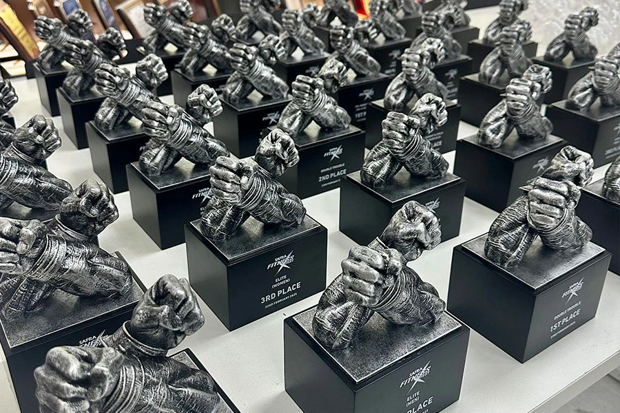 Lead-tin alloy trophy1