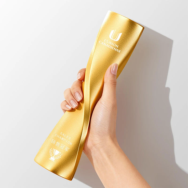 Sandblasted metal trophy7