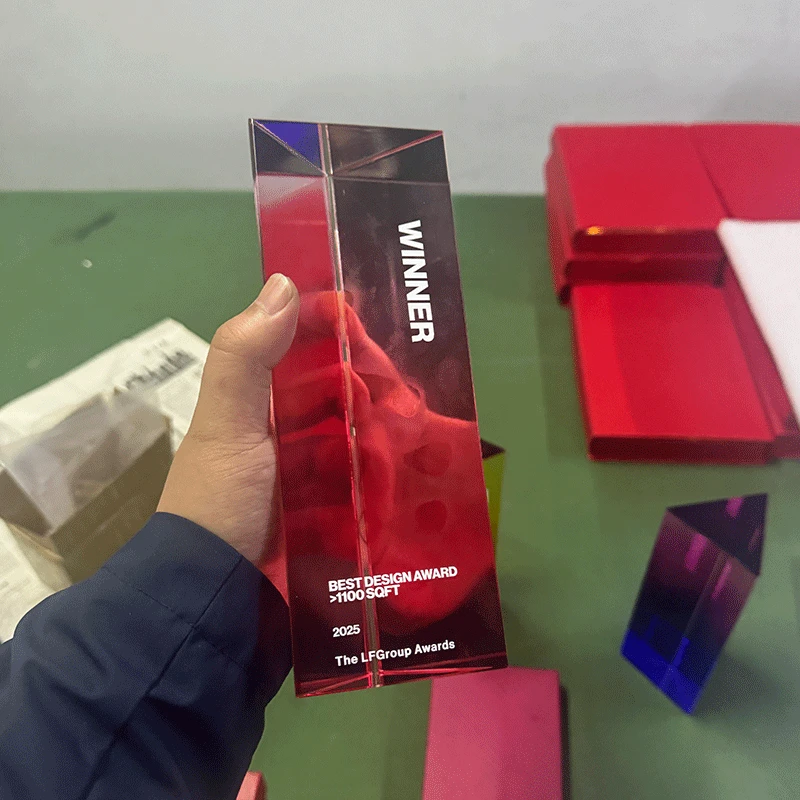 Gradient Crystal Trophy78