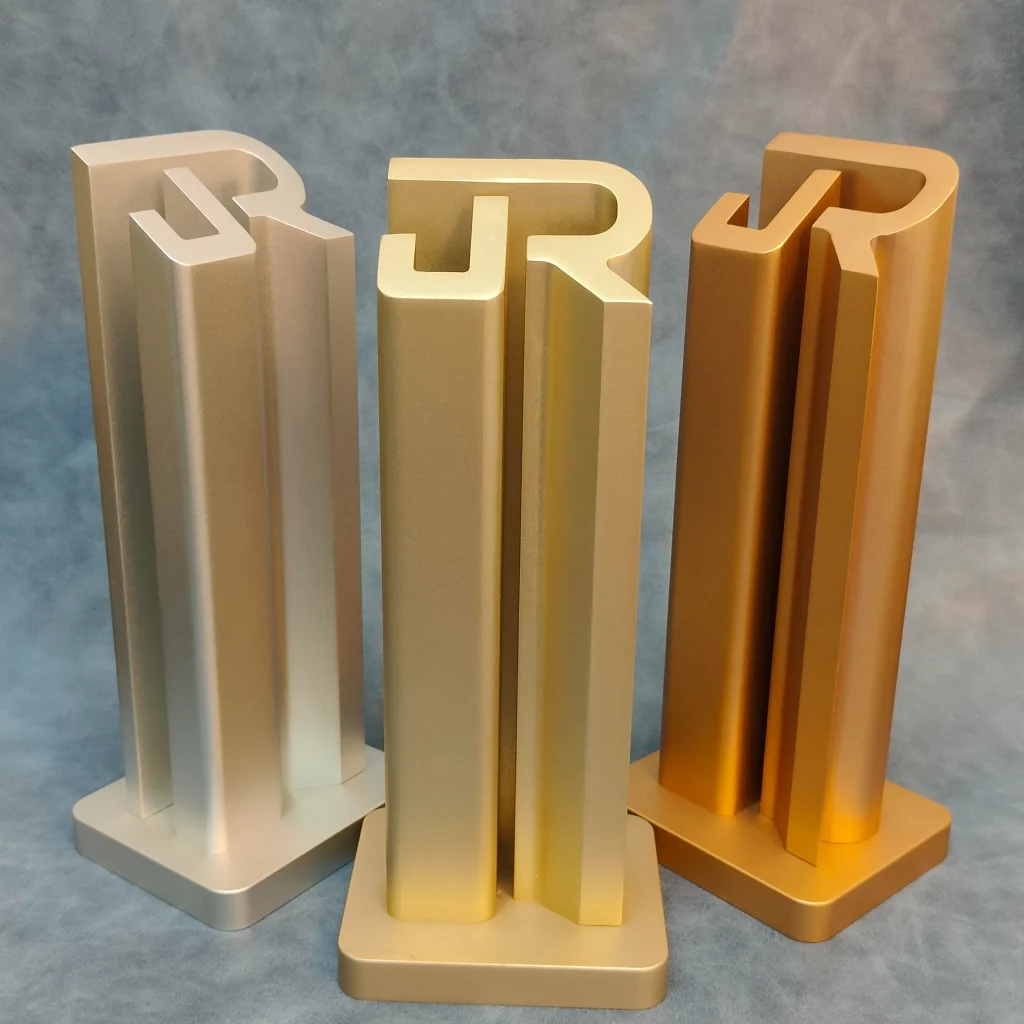 Aluminum alloy logo trophy1