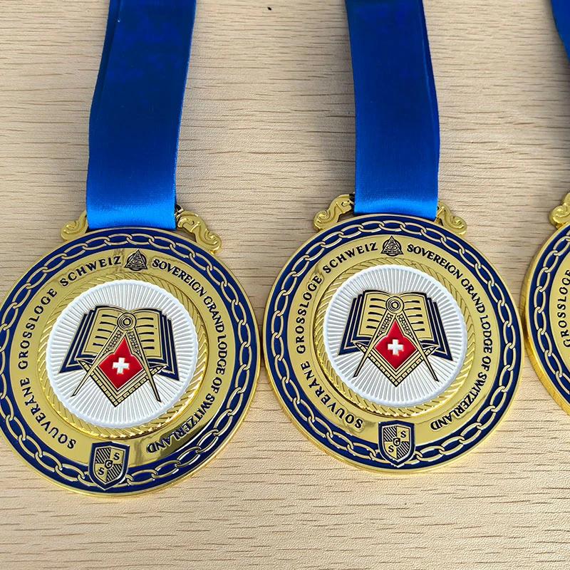 Custom metal medals - Trophy Medal Badge Commemorative Coin Keychain Fridge Magnet Ornament Model Design wholesale custom supplier Custom metal medals1