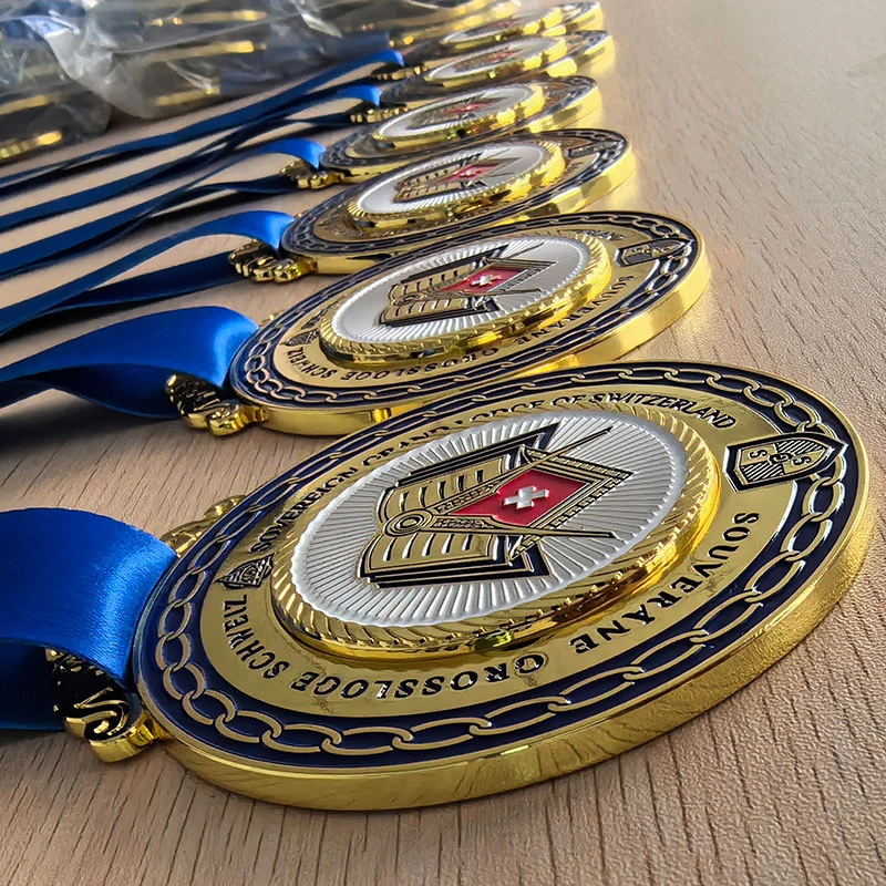 Custom metal medals - Trophy Medal Badge Commemorative Coin Keychain Fridge Magnet Ornament Model Design wholesale custom supplier Custom metal medals2