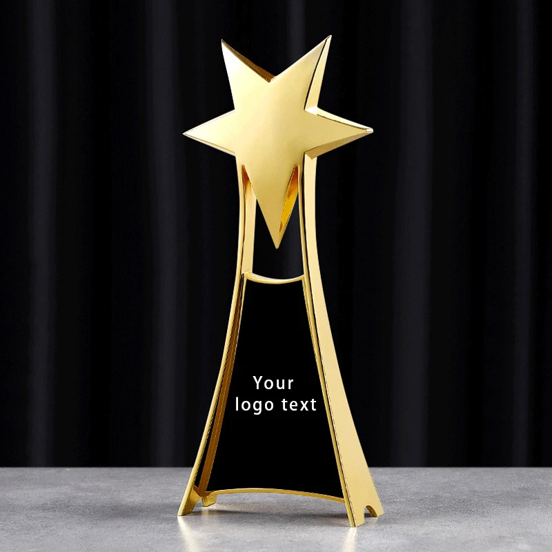 Zinc alloy star trophy1