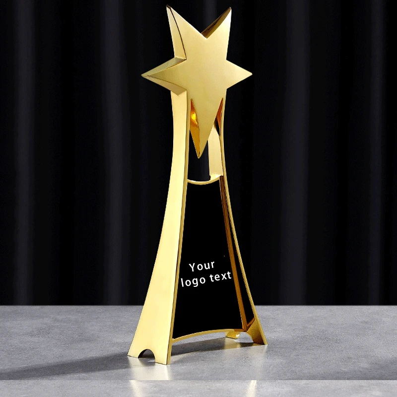 Zinc alloy star trophy2