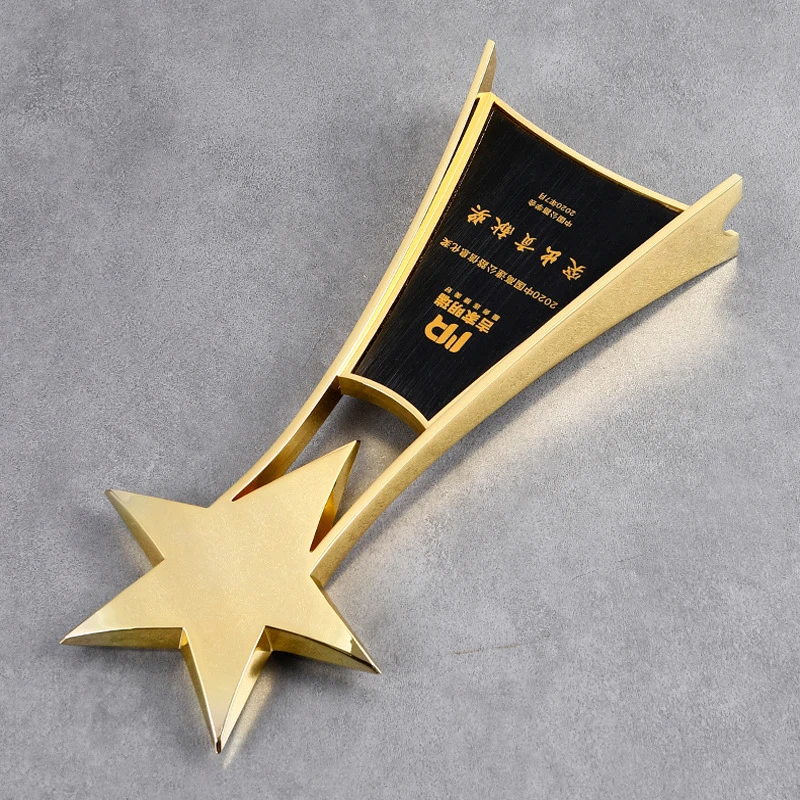 Zinc alloy star trophy4