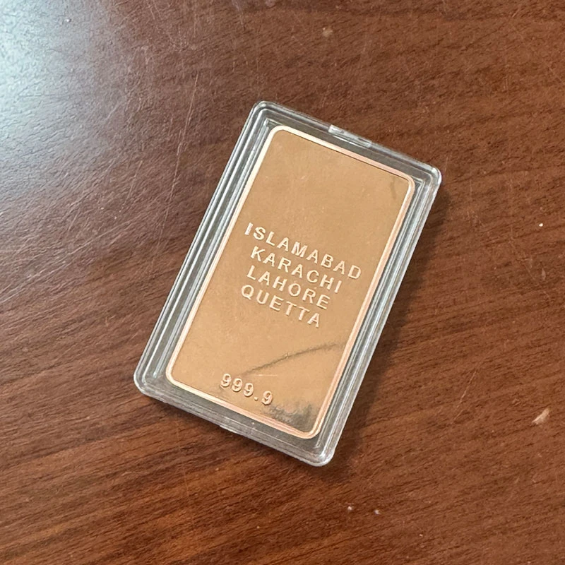 Custom 9999 copper bars5