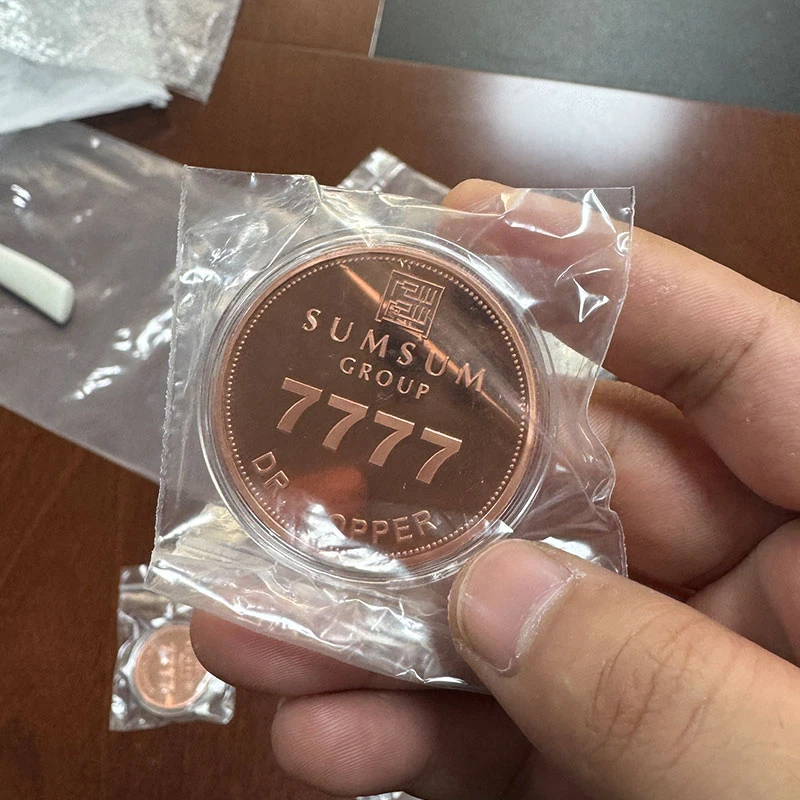 Custom copper coins1