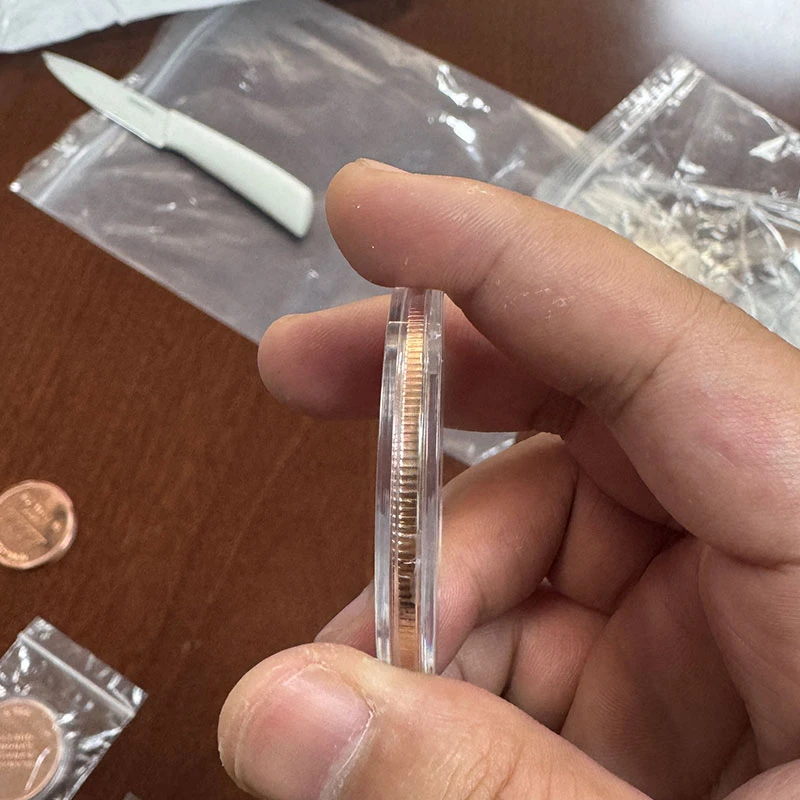 Custom copper coins5