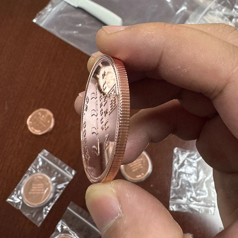 Custom copper coins6