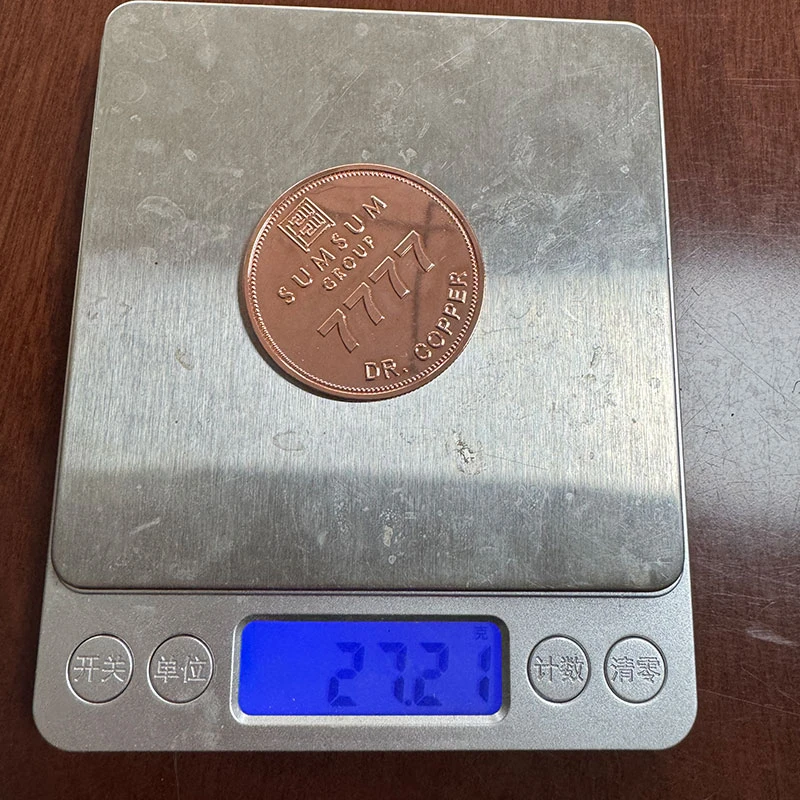 Custom copper coins7