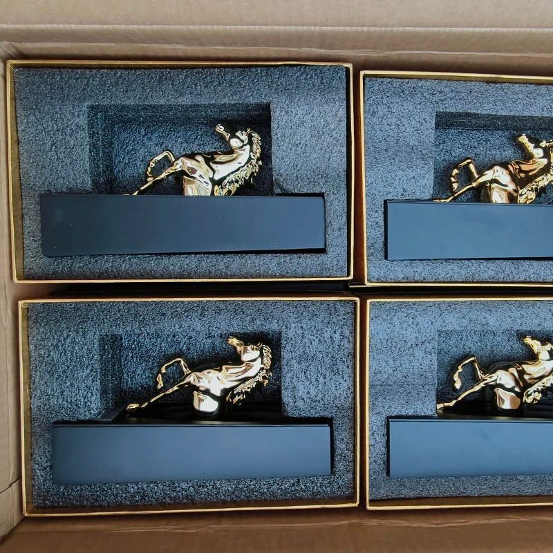2026 Gold Silver Bronze Horse Trophy2