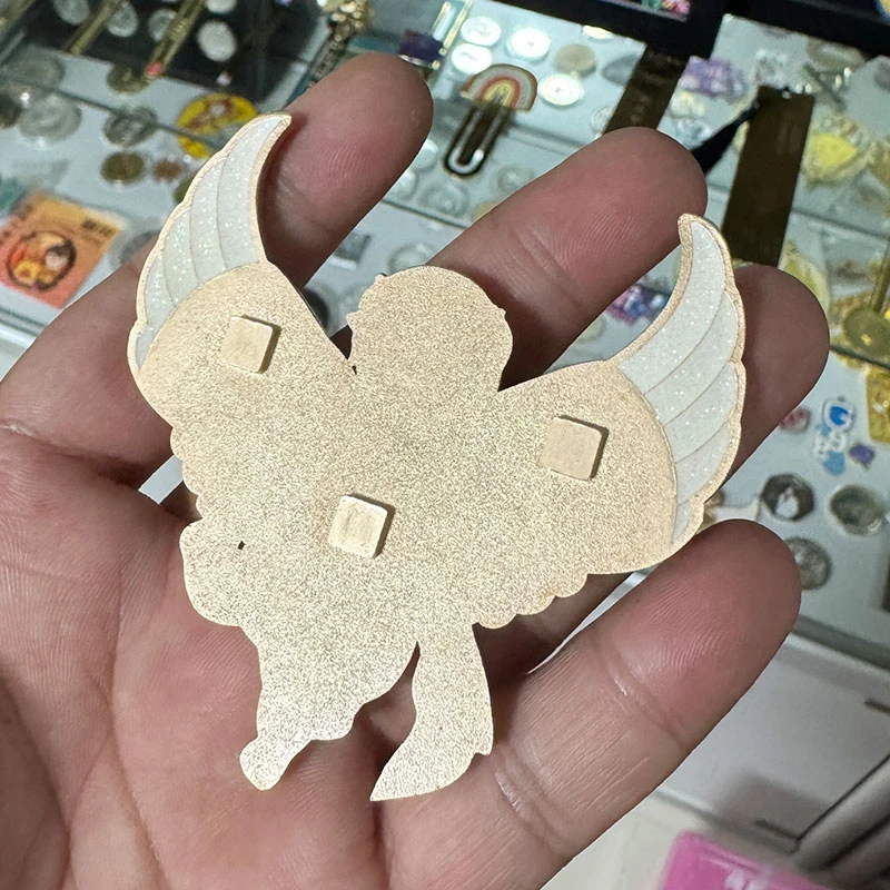 Cupid Metal Badge Fridge Magnet3