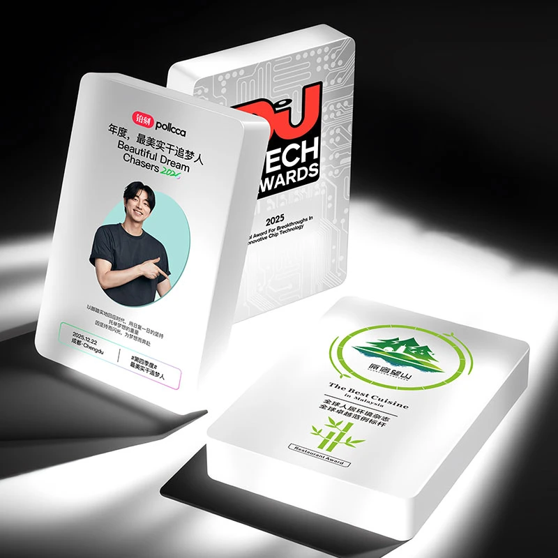 Frosted Crystal Trophy3