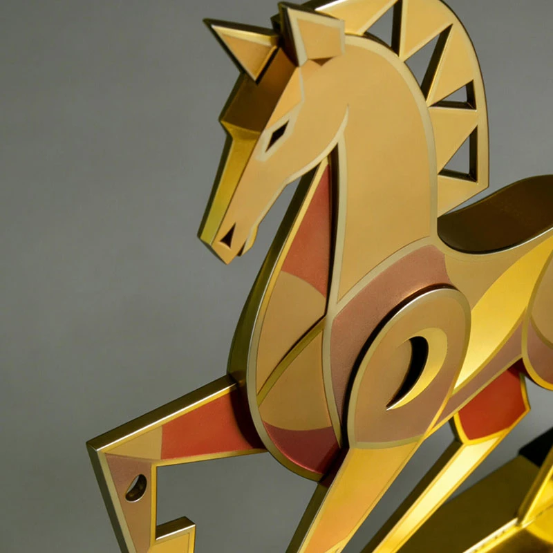 Horse Trophy with Marble Base2